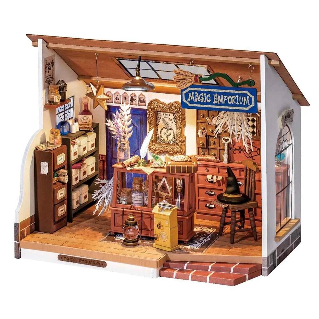 Kiki's Magic Shop – DIY miniatuurne majakomplekt hind ja info | Klotsid ja konstruktorid | kaup24.ee