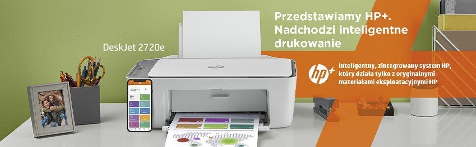 HP DeskJet 2720e, spalvotas цена и информация | Printerid | kaup24.ee