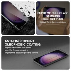 Закаленное стекло Amazing Thing Radix Full Glass S24BPGLA для Samsung Galaxy S24 цена и информация | Ekraani kaitsekiled | kaup24.ee