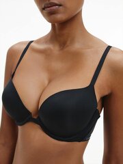 Женский бюстгальтер  Calvin Klein Push-up Plunge, черный, 000QF5613E UBI цена и информация | Бюстгальтеры | kaup24.ee