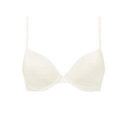 Calvin Klein Lightly Lined Demi “ivory” rinnahoidja naistele, elevandiluu, 000QF9005E I0I цена и информация | Спортивные бюстгальтеры | kaup24.ee