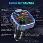 LENCENT Bluetooth FM Transmitter V5.3 hind ja info | FM modulaatorid, FM trasmitterid | kaup24.ee