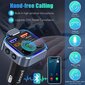 LENCENT Bluetooth FM Transmitter V5.3 hind ja info | FM modulaatorid, FM trasmitterid | kaup24.ee