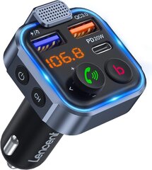 LENCENT Bluetooth FM Transmitter V5.3 hind ja info | FM modulaatorid, FM trasmitterid | kaup24.ee