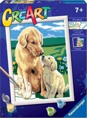 Ravensburger CreArt for children: Dogs цена и информация | Живопись по номерам | kaup24.ee