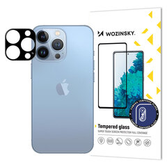 Закаленное стекло 9H для iPhone 15 Pro Max Wozinsky Full Camera Glass — черное цена и информация | Защитные пленки для телефонов | kaup24.ee