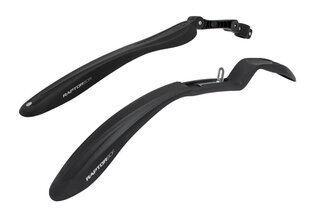 Bicycle Mudguards Raptor SDE 24" 26" 28" Mudguards Set Black цена и информация | Крылья для велосипеда | kaup24.ee