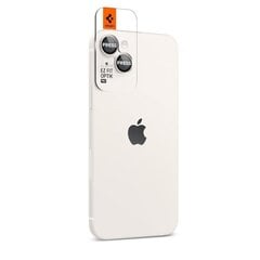 Spigen OPTIK.TR âEZ FITâ CAMERA PROTECTOR 2-PACK IPHONE 14 | 14 PLUS STARLIGHT цена и информация | Защитные пленки для телефонов | kaup24.ee