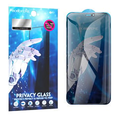 Закаленное стекло Borofone BF7 Diamond Armor полноэкранный анти шпион для iPhone 15, 10 шт. цена и информация | Защитные пленки для телефонов | kaup24.ee