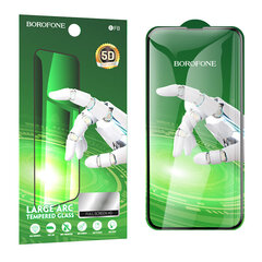 Закаленное стекло Borofone BF8 Diamond Armor Full Screen 5D Large Arc для iPhone 15 Pro Max, 10 шт. цена и информация | Защитные пленки для телефонов | kaup24.ee