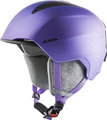 Alpina Juunior Grand Jr A9224250 Snow Cycling Helmets Lillakas 54-57 hind ja info | Alpina Mäesuusatamine | kaup24.ee