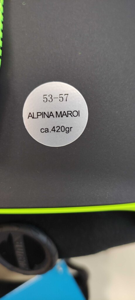 Alpina Unisex Maroi A9206232 lumerattakiivrid Hall Tumehall 53-57, hind ja info | Suusakiivrid | kaup24.ee