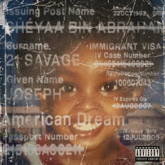 Vinüülplaat 21 SAVAGE "American Dream" (2LP) hind ja info | Vinüülplaadid, CD, DVD | kaup24.ee