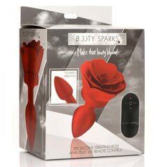 Анальная пробка Booty Sparks Vibrating Rose Anal Plug with Remote Control, S цена и информация | Анальные игрушки | kaup24.ee