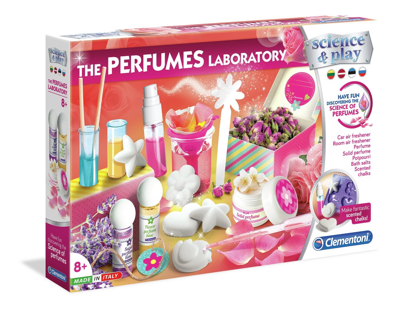 Loominguline komplekt parfüümi labor Clementoni Science & Play hind ja info | Arendavad mänguasjad | kaup24.ee