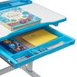 Reguleeritav laste kirjutuslaud ja tool FunDesk Belissima blue hind ja info | Arvutilauad, kirjutuslauad | kaup24.ee
