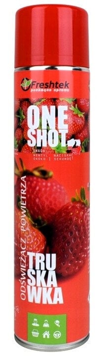 Freshtek One Shot Strawberry õhuvärskendaja, 600 ml hind ja info | Õhuvärskendajad | kaup24.ee