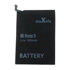 Maxlife battery for Xiaomi Note 9 | Redmi 9 BN54 5020mAh цена и информация | Батерейки | kaup24.ee