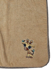 Детское полотенце пончо, коричневое цена и информация | Полотенца | kaup24.ee