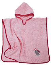 Полотенце пончо, детское, розовое цена и информация | Полотенца | kaup24.ee