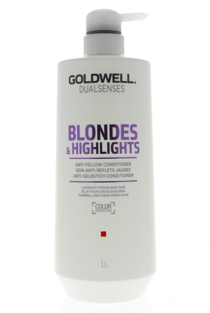 Palsam heledatele juustele Goldwell Ds Blonde & Highlights 1000 ml цена и информация | Juuksepalsamid | kaup24.ee