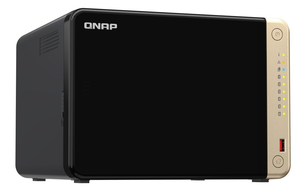 Qnap TS-664-8G Must hind ja info | Sisemised kõvakettad (HDD, SSD, Hybrid) | kaup24.ee