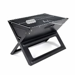 Kaasaskantav kokkupandav grill Bigbuy Bbq, 45 x 30 x 35 cm, must цена и информация | Грили | kaup24.ee