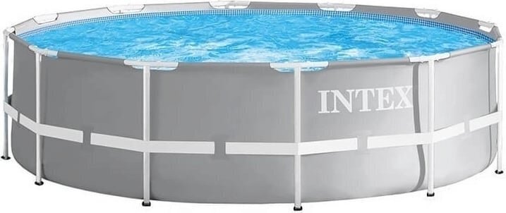 Ümmarguse raamiga bassein Intex 366 x 366 cm цена и информация | Basseinid | kaup24.ee