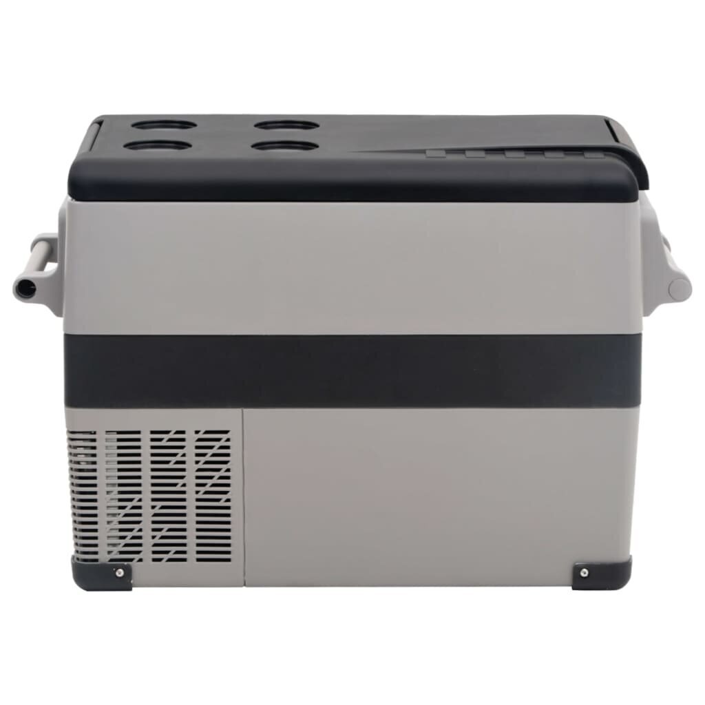 Külmik koos käepideme ja adapteriga VidaXL, 35l, must hind ja info | Külmakastid, külmakotid, külmaelemendid | kaup24.ee