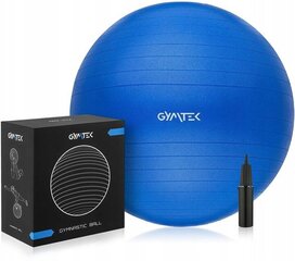 Võimlemispall pumbaga Gymtek G-66091, 65 cm, sinine hind ja info | Võimlemispallid | kaup24.ee