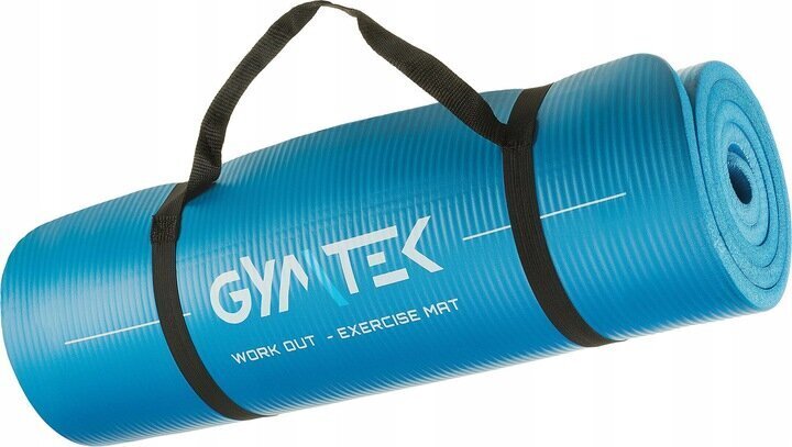 Joogamatt Gymtek GK-003, 180x61x1,5 cm, sinine цена и информация | Joogamatid | kaup24.ee