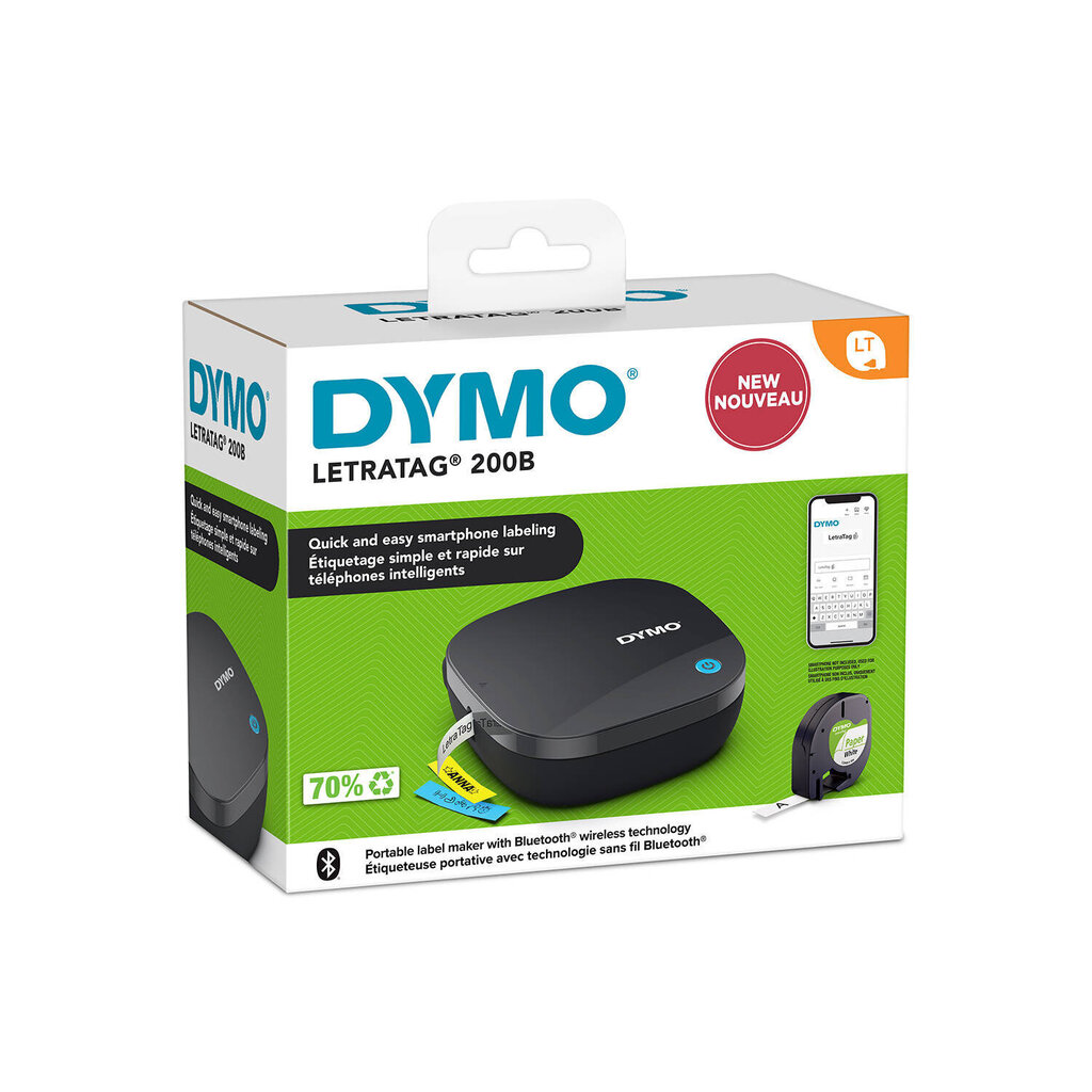 Dymo LetraTag 200-B hind ja info | Printeritarvikud | kaup24.ee