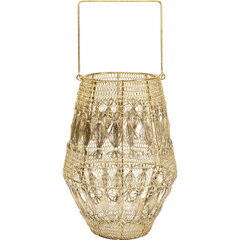 Lantern Hayat Brass 33cm цена и информация | Подсвечники, свечи | kaup24.ee