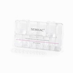 SEMILAC CLEAR TIPS прозрачные типсы для наращивания ногтей (120 шт.) цена и информация | Аппараты для маникюра и педикюра | kaup24.ee