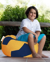 Kott-tool Football Kids Pouf, kollane/sinine hind ja info | Kott-toolid, tumbad, järid | kaup24.ee