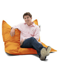 Kott-tool Cushion Pouf, oranž цена и информация | Кресла-мешки и пуфы | kaup24.ee