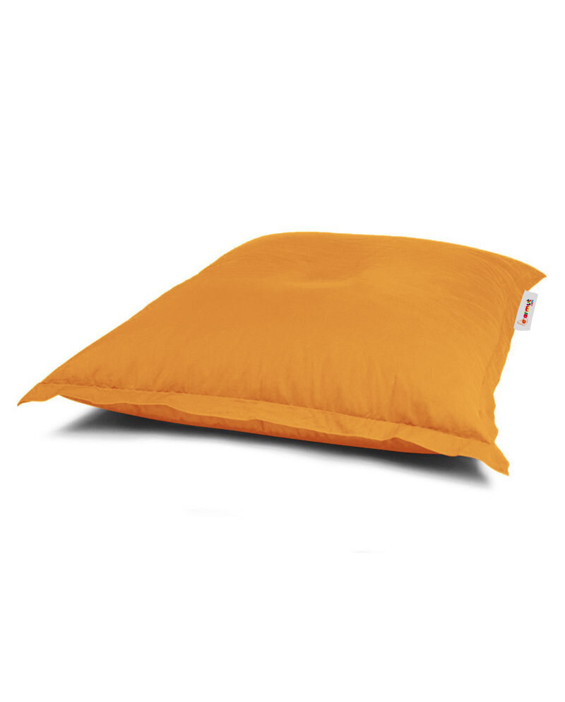 Kott-tool Cushion Pouf, oranž hind ja info | Kott-toolid, tumbad, järid | kaup24.ee