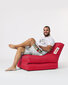 Kott-tool Siesta Sofa Bed Pouf, punane hind ja info | Kott-toolid, tumbad, järid | kaup24.ee