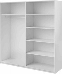 Шкаф для одежды Hakano, цвет белый цена и информация | Шкафы | kaup24.ee