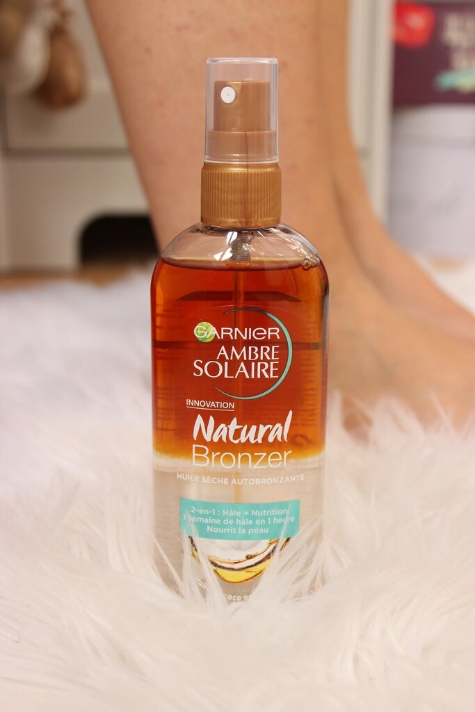 Isepruunistav kuiv õli Garnier Ambre Solaire Natural Bronzer 150 ml hind ja info | Isepruunistavad kreemid | kaup24.ee