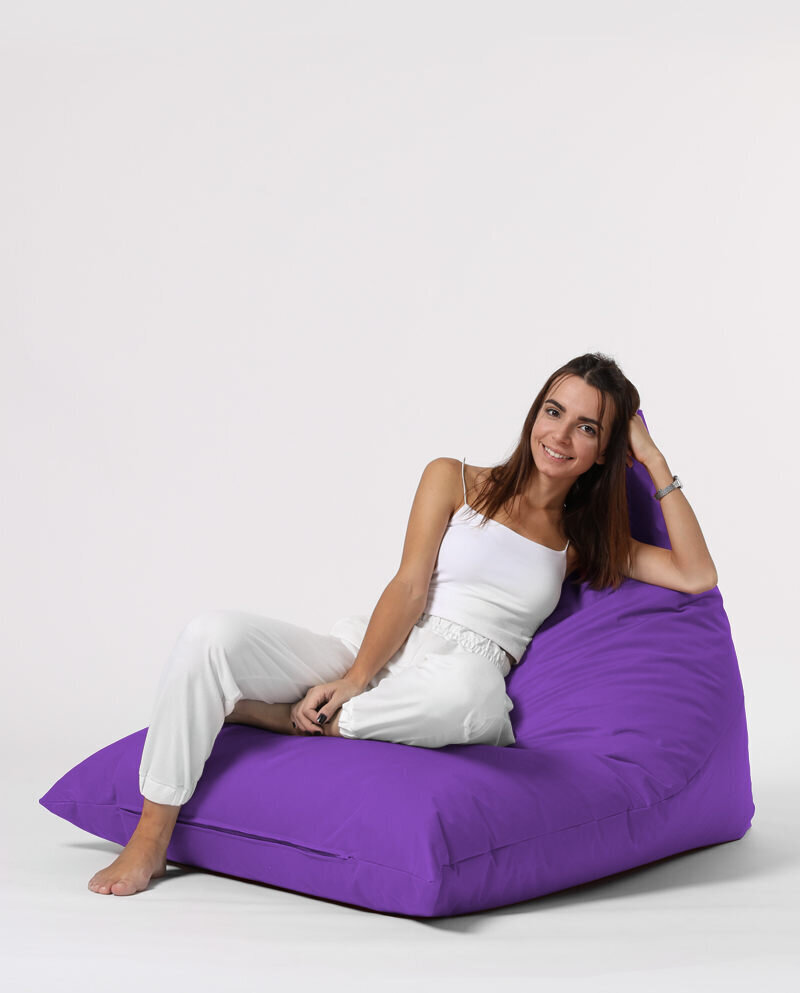 Kott-tool Pyramid Big Bed Pouf, lilla hind ja info | Kott-toolid, tumbad, järid | kaup24.ee