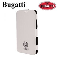 Bugatti Geneva BUGVFCG900WH Супер тонкий вертикальный Чехол-Книжка Samsung G900 Galaxy S5 Белый (EU Blister) цена и информация | Bugatti Мобильные телефоны, Фото и Видео | kaup24.ee
