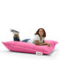 Kott-tool Cushion Pouf, roosa цена и информация | Kott-toolid, tumbad, järid | kaup24.ee