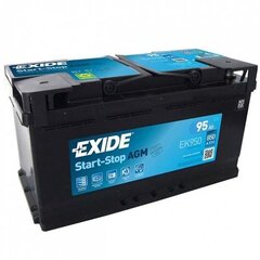 Defektiga toode. Aku EXIDE AGM 900 (EK950) 95 Ah 850 A EN 12V AGM hind ja info | Exide Outlet | kaup24.ee