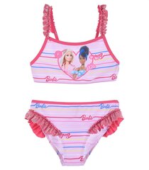 Sun City ujumistrikoo tüdrukule Barbie EX1968*02, roosa 3609087133303 цена и информация | Купальники для девочек | kaup24.ee