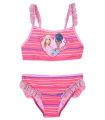 Sun City ujumistrikoo tüdrukule Barbie EX1968*01, fuksia 3609087133341 цена и информация | Купальники для девочек | kaup24.ee