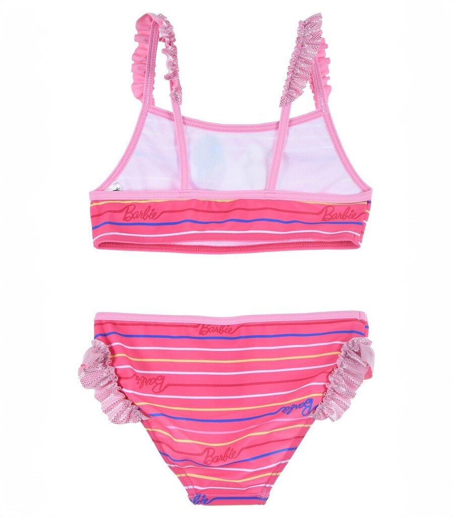 Sun City ujumistrikoo tüdrukule Barbie EX1968*01, fuksia 3609087133341 hind ja info | Tüdrukute trikood | kaup24.ee