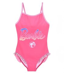 Sun City ujumistrikoo tüdrukule Barbie EX1967*01, fuksia 3609087133266 цена и информация | Купальники для девочек | kaup24.ee