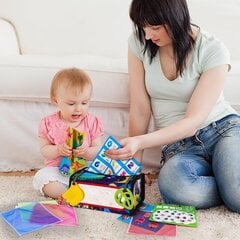 Сенсорная игрушка Montessori Nicknack  цена и информация | Drewniana Wieża Piramida Kura Nakładanie Kolorowych Kwadratów LD-15 15276 | kaup24.ee