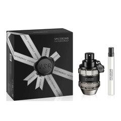 Komplekt Viktor & Rolf Spicebomb meestele: tualettvesi EDT, 50 ml + tualettvesi EDT, 10 ml цена и информация | Мужские духи | kaup24.ee